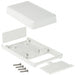 1593QGY by Hammond Manufacturing - BOX ABS GRAY 4.409""L X 2.618""W
