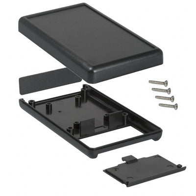 1593TBK by Hammond Manufacturing - BOX ABS BLACK 4.409""L X 2.618""W