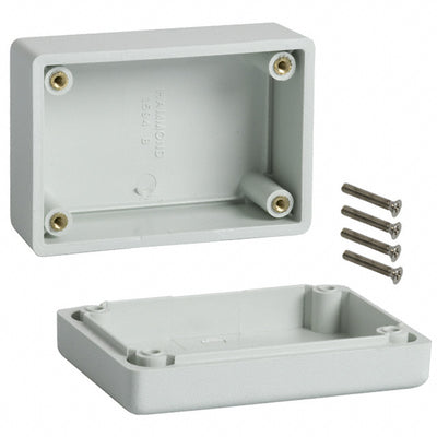 1594BGY by Hammond Manufacturing - BOX ABS GRAY 3.189""L X 2.205""W