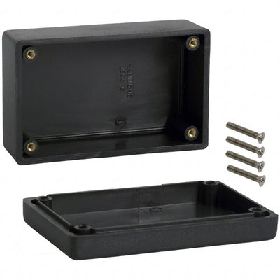 1594CBK by Hammond Manufacturing - BOX ABS BLACK 4.193""L X 2.598""W