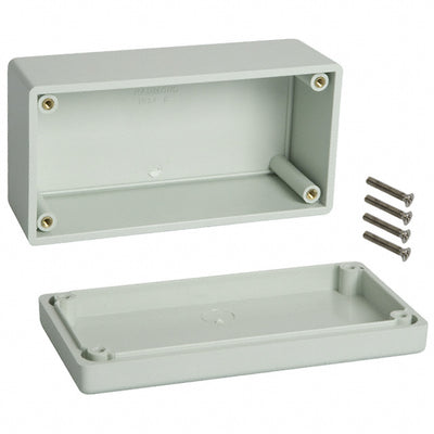 1594DGY by Hammond Manufacturing - BOX ABS GRAY 5.177""L X 2.610""W