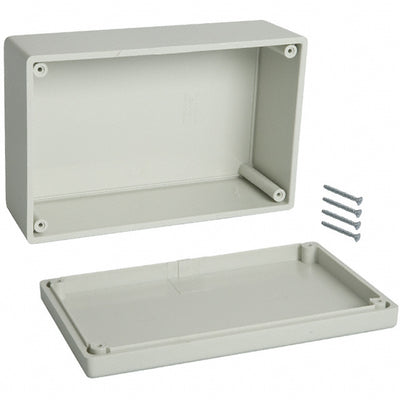 1594ESGY by Hammond Manufacturing - BOX ABS GRAY 6.575""L X 4.213""W