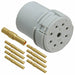 1596417 by Phoenix Contact - CONNECTOR FMALE INSERT 9P GOLD CRIMP