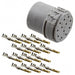 1598295 by Phoenix Contact - CONNECTOR MALE INSERT 12P GOLD CRIMP