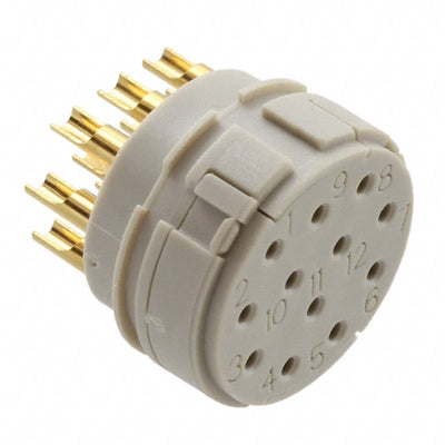 1598466 by Phoenix Contact - CONNECTOR FMALE INSERT 12P SOLDER CUP