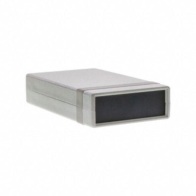 1598ASGYPBK by Hammond Manufacturing - BOX ABS BLK/GRAY 6.16""L X 3.68""W