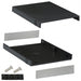 1598BBBK by Hammond Manufacturing - BOX ABS BLACK 7.047""L X 6.083""W