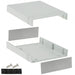 1598CGY by Hammond Manufacturing - BOX ABS GRAY 7.067""L X 6.063""W
