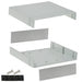 1598DGY by Hammond Manufacturing - BOX ABS GRAY 7.077""L X 8.075""W