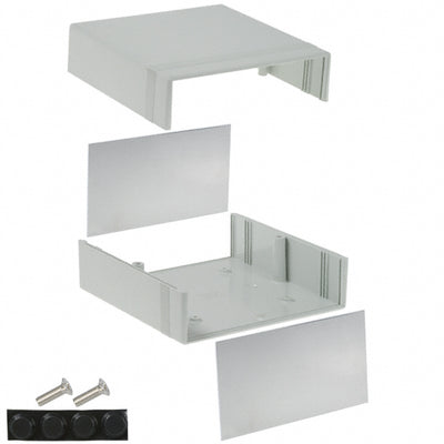 1598EGY by Hammond Manufacturing - BOX ABS GRAY 6.313""L X 6.246""W