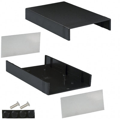 1598GBK by Hammond Manufacturing - BOX ABS BLACK 9.831""L X 6.260""W