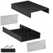 1598GBK by Hammond Manufacturing - BOX ABS BLACK 9.831""L X 6.260""W