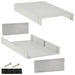 1598JSGY by Hammond Manufacturing - BOX ABS GRAY 11.028""L X 7.854""W