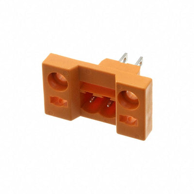 1599130000 by WeidmÃ¼ller - TERM BLK HEADER 2POS ORANGE