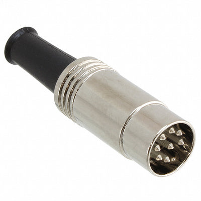 15BL8MX by Switchcraft Inc. - CONNECTOR PLUG MALE DIN 8POS SOLDER