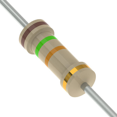 CFR100JR-73-15K by YAGEO - RESISTOR 15K OHM 5% 1W AXIAL