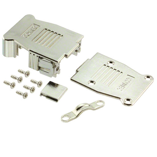 16-001750E by Conec - CONNECTOR BACKSHELL 9P 90/180DEG SHLD