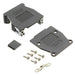 16-001820E by Conec - CONNECTOR BACKSHELL 15P 90/180DEG BLK