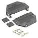 16-001830E by Conec - CONNECTOR BACKSHELL 25P 90/180DEG BLK