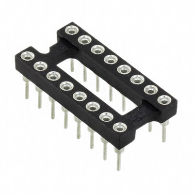 16-3518-10T by Aries Electronics - CONNECTOR IC DIP SOCKET 16POS GOLD