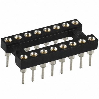 16-3518-10 by Aries Electronics - CONNECTOR IC DIP SOCKET 16POS GOLD