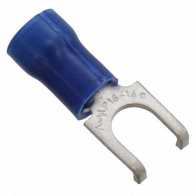 160213 by TE Connectivity AMP Connectors - CONNECTOR SPADE TERM 14-16AWG #10 BLU