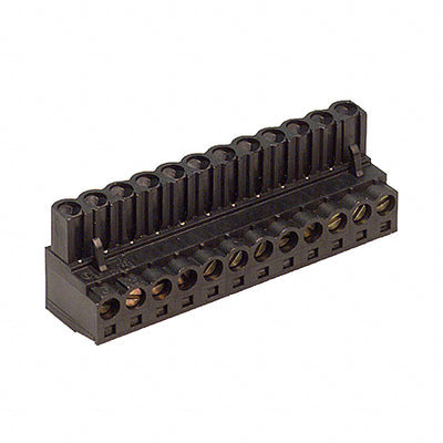 1602990000 by Weidmuller - TERM BLOCK PLUG 12POS STR 5MM