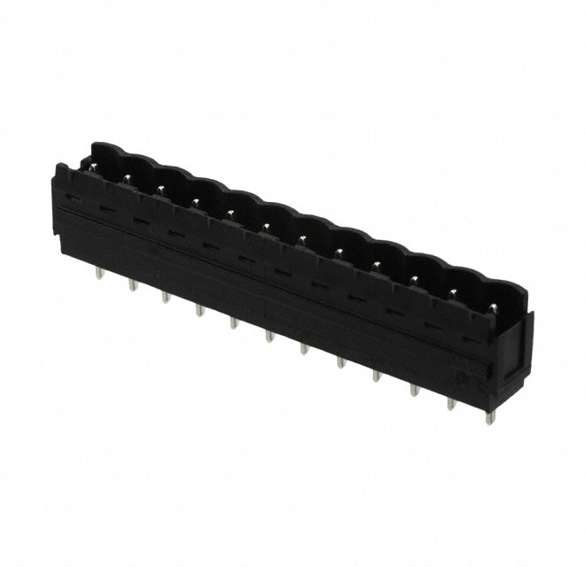 1603310000 by Weidmuller - TERM BLOCK HDR 12POS VERT 5MM
