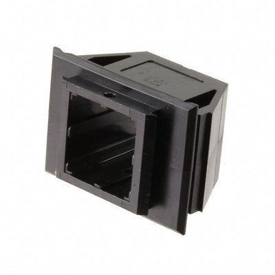 1604077-1 by TE Connectivity AMP Connectors - ACCESSORY RECEPTACLE FRAME BLACK