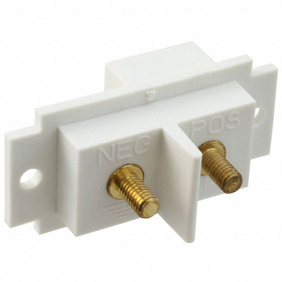 1604797-1 by TE Connectivity AMP Connectors - TERM BLK BATT STUD 2POS 94.0MM