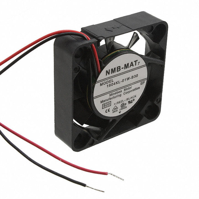 1604KL-01W-B30-B00 by NMB Technologies Corporation - FAN AXIAL 40X10MM BALL 5VDC WIRE