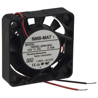 1604KL-04W-B40-B00 by NMB Technologies Corporation - FAN AXIAL 40X10MM 12VDC WIRE