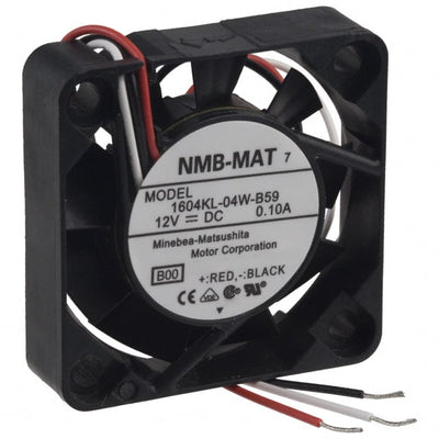 1604KL-04W-B59-B00 by NMB Technologies Corporation - FAN AXIAL 40X10MM 12VDC WIRE