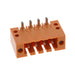 1607060000 by Weidmuller - TERM BLOCK HDR 4POS 90DEG 3.5MM