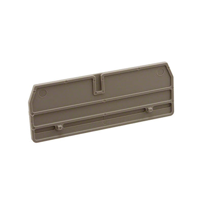 1608800000 by Weidmuller - CONNECTOR TERM BLK END PLATE RAIL BG