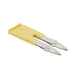 1608950000 by Weidmuller - JUMPER TERM BLK 2POS FLAT PIN