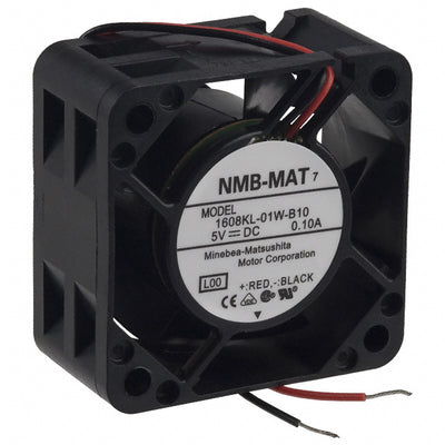 1608KL-01W-B10-L00 by NMB Technologies Corporation - FAN AXIAL 40X20MM BALL 5VDC WIRE