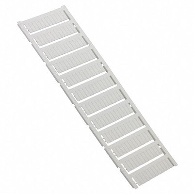 1609860000 by Weidmuller - TAG MARKER 12X5MM WHT 720/BX