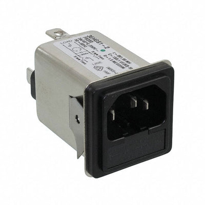 1609988-2 by TE Connectivity Raychem Cable Protection - PWR ENT MOD RCPT IEC320-C14 PNL