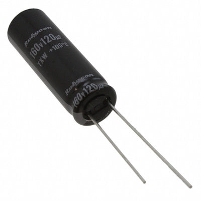 160TXW120MEFC10X30 by Rubycon - ALUMIN CAP 120UF 20% 160V RADIAL