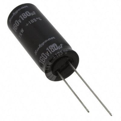 160TXW180MEFC12.5X30 by Rubycon - ALUMIN CAP 180UF 20% 160V RADIAL