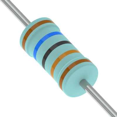 MF0207FTE52-160K by YAGEO - RESISTOR 160K OHM 1% 0.6W AXIAL