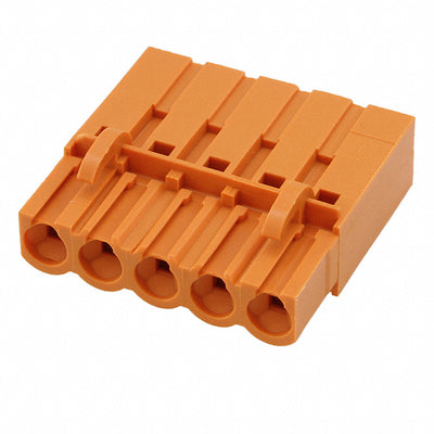 1610520000 by Weidmuller - TERM BLOCK PLUG 5POS STR 5.08MM