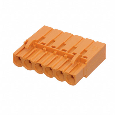 1610530000 by Weidmuller - TERM BLOCK PLUG 6POS STR 5.08MM