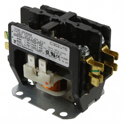 3100-20Q6999 by TE Connectivity Potter & Brumfield Relays - RELAY CONTACTOR DPST 30A 24V