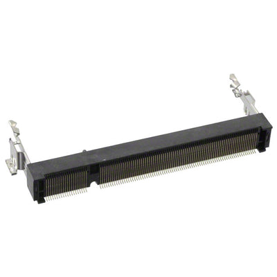 1612618-1 by TE Connectivity AMP Connectors - CONNECTOR SKT SODIMM 200POS R/A SMD