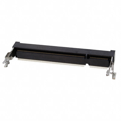 1612618-4 by TE Connectivity AMP Connectors - CONNECTOR SKT SODIMM 200POS R/A SMD