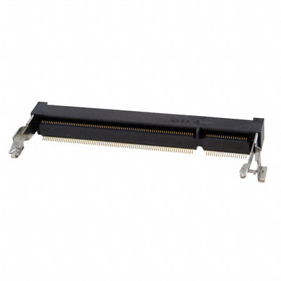1612619-4 by TE Connectivity AMP Connectors - CONNECTOR SKT SODIMM 200POS R/A SMD