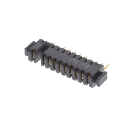 1612963-4 by TE Connectivity AMP Connectors - CONNECTOR RECPT 10POS 2MM T/H SOLDER