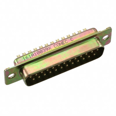 161A10039X by Conec - CONNECTOR D-SUB PLUG 25POS SLDR CUP